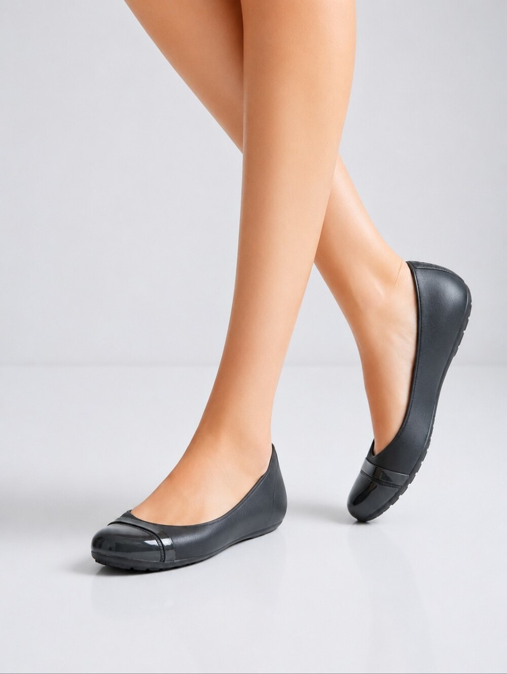 Crocs Cap Toe Flats Size 9